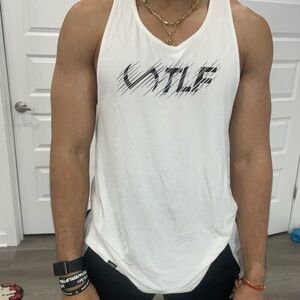 TLF White Athletic Tank Top